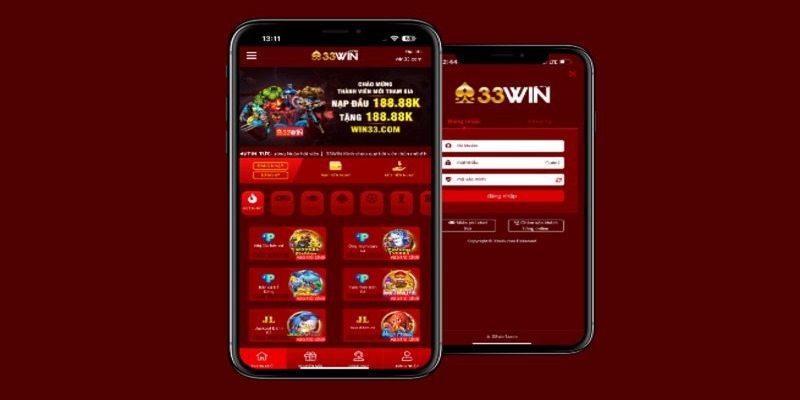 Tải app 33win trên hệ điều hành Android và ios đơn giản