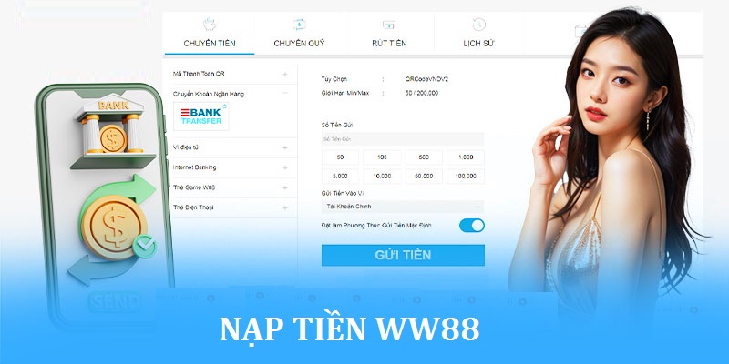 Nạp tiền ww88